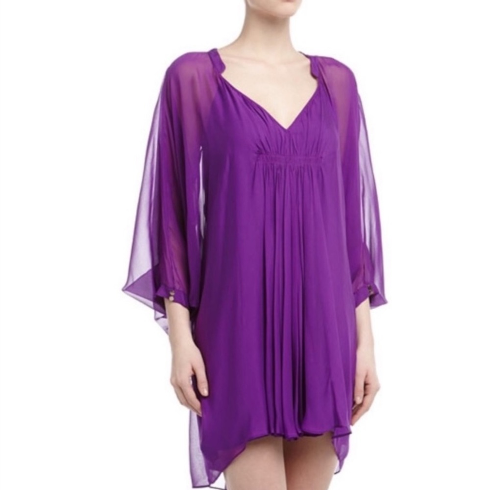 Diane Von Furstenberg dress/beach cover up! Size 4